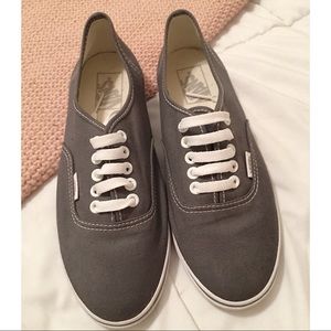Grey Authentic Lo Pro Vans